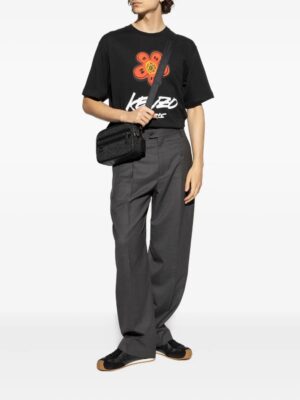 t-shirt à motif Boke Flower