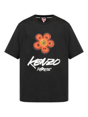 t-shirt à motif Boke Flower