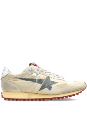 Star-detail nylon trainers
