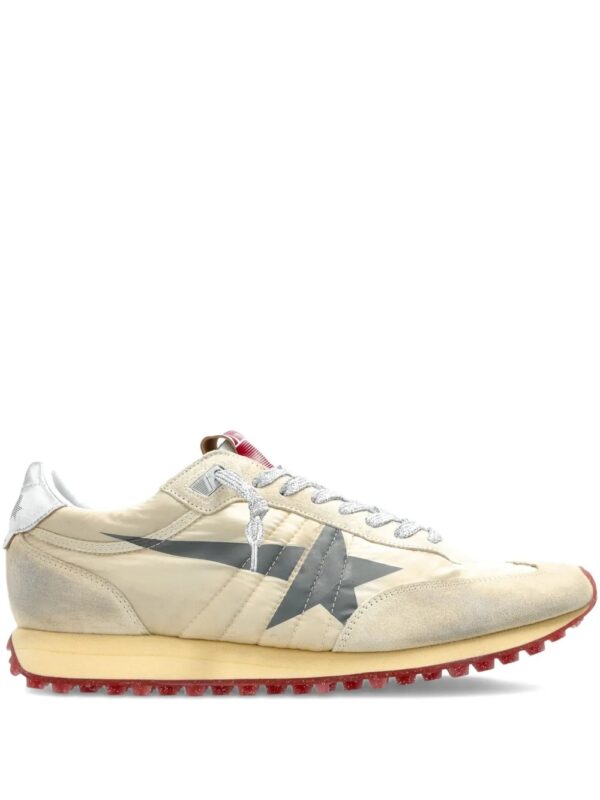 Star-detail nylon trainers