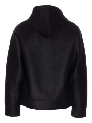 hoodie à fermeture zippée