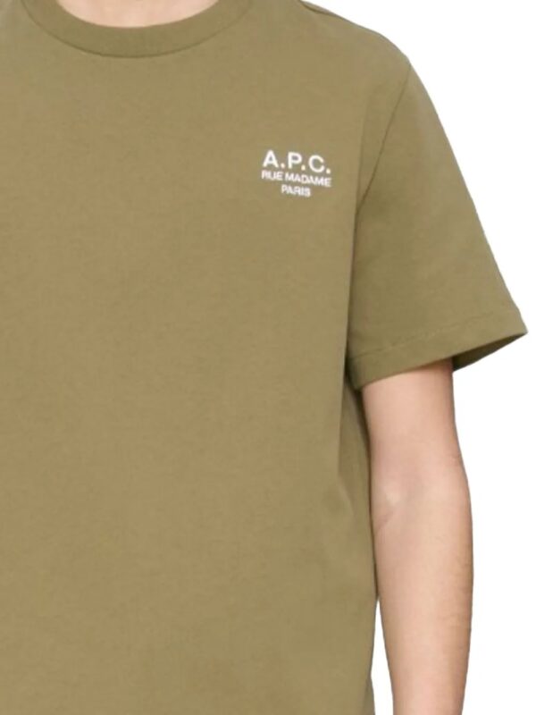 logo-embroidered cotton T-shirt - Image 3