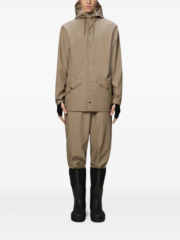 hooded button-down jacket - Image 2