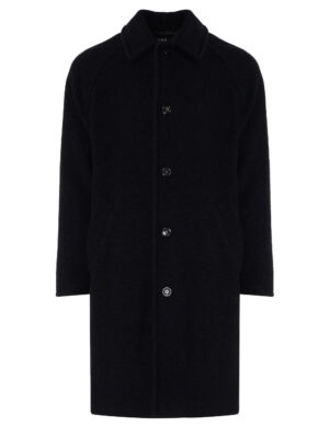 A.P.C. Manteau Gaston, laine noire