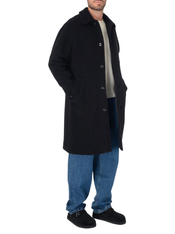 A.P.C. Manteau Gaston, laine noire – Image 3