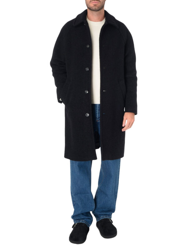 A.P.C. Manteau Gaston, laine noire – Image 2