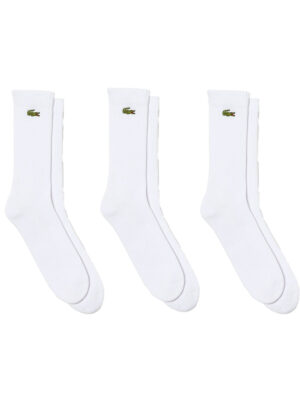 lot de chaussettes nervurées à patch logo
