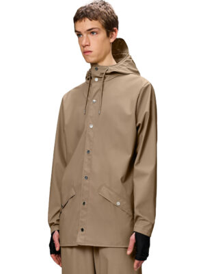 veste imperméable à capuche