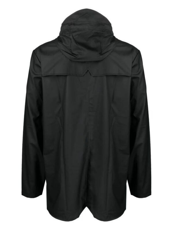 short raincoat with drawstring - Image 2