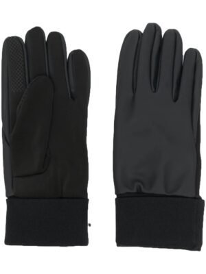 gloves with ribbed details