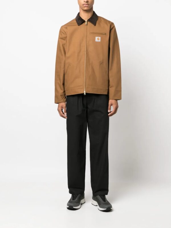 Veste en coton à col contrastant Detroit – Image 2