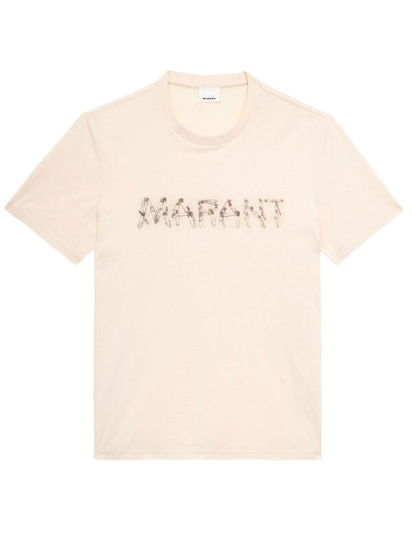 logo print T-shirt