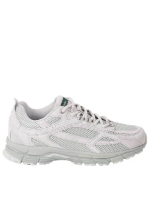 mesh lace-up sneakers