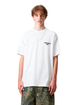graphic t-shirt with printed logo