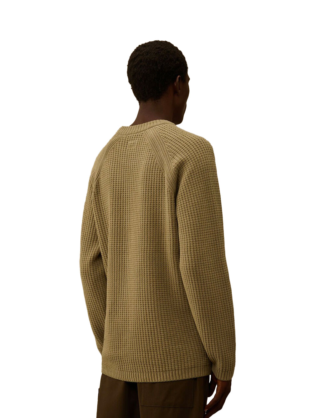 pull en maille gaufrée à verre de lentille signature – Image 3