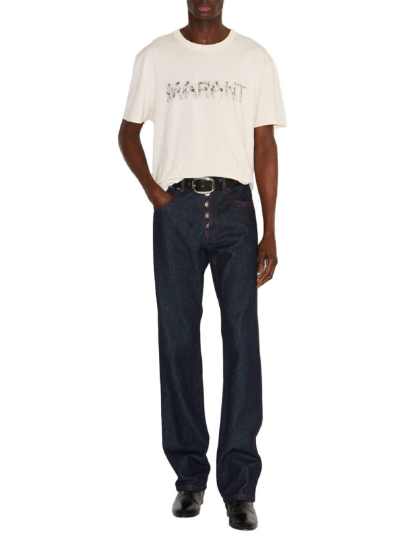 logo print T-shirt - Image 3