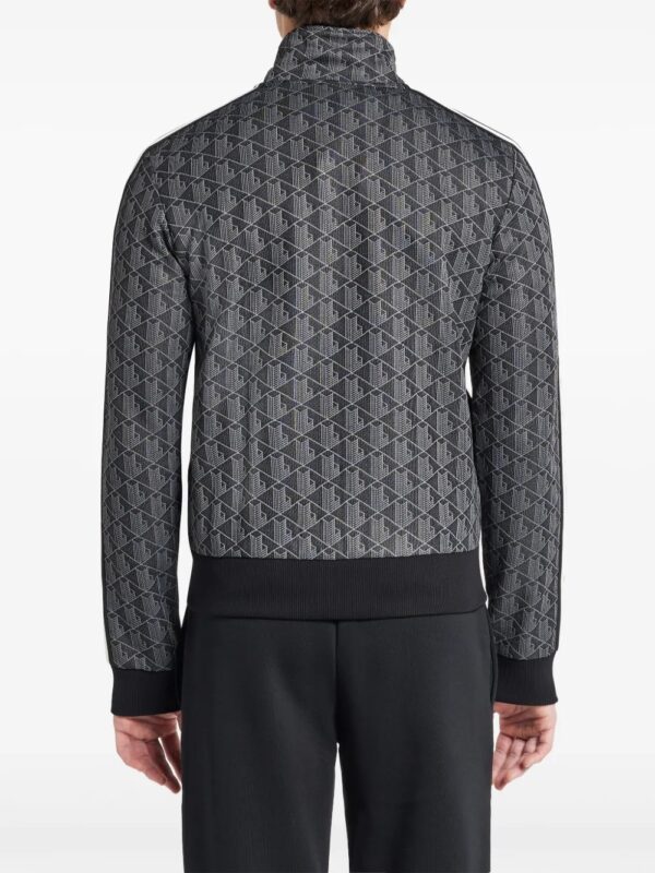 sweat zippé à motif monogrammé – Image 4