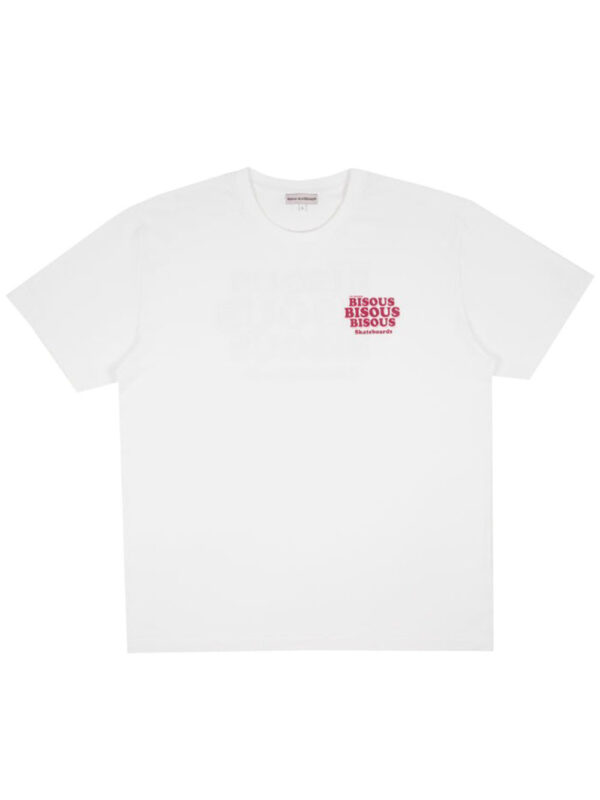 t-shirt à logo empilé