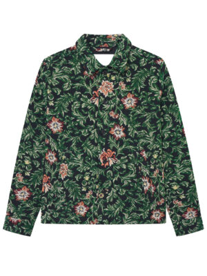 Jaiden Flower Jacquard Overshirt