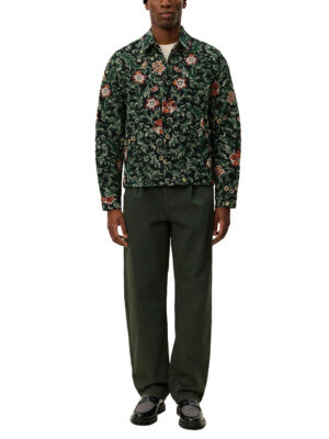 Jaiden Flower Jacquard Overshirt