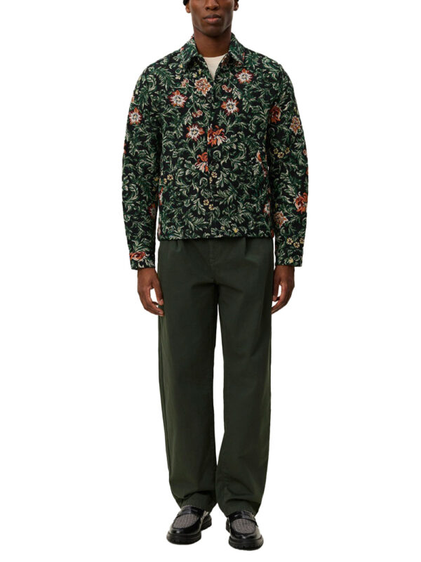 Jaiden Flower Jacquard Overshirt – Image 2