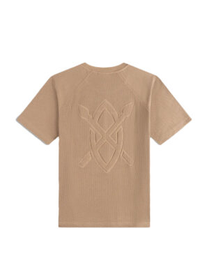 Irish Cream Waffle Boxy T-Shirt
