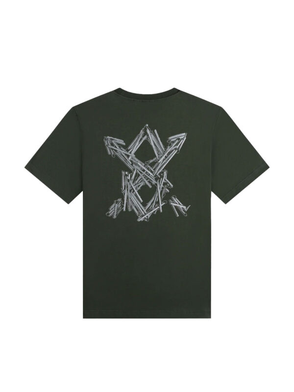 Rosin Green Matchstick Shield T-Shirt – Image 2