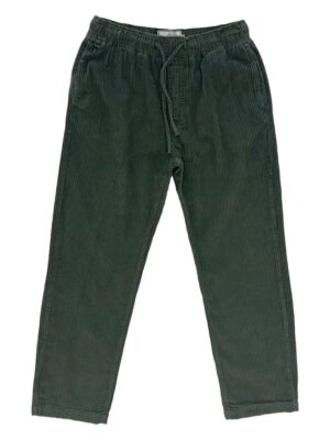 drawstring corduroy trousers