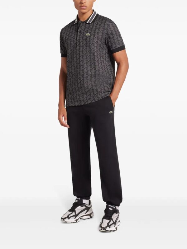 jacquard logo polo shirt - Image 2
