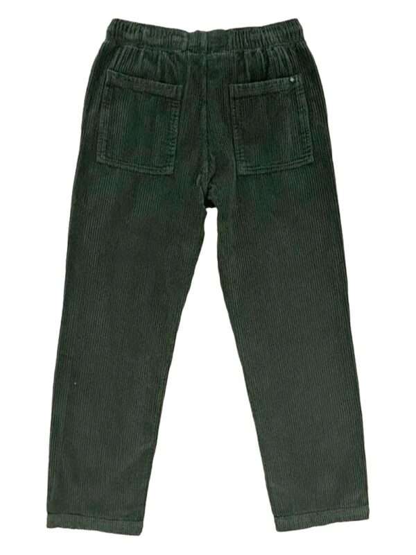pantalon en velours côtelé à lien de resserrage – Image 2