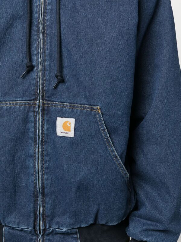veste OG Active en jean à capuche – Image 5
