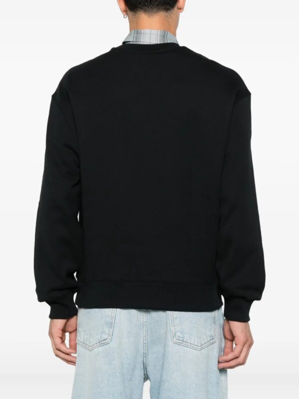 sweat-shirt en coton brodé de renard – Image 4