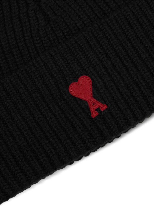 bonnet en laine à logo brodé – Image 3