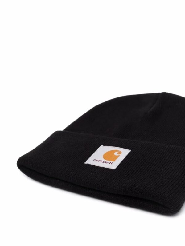 bonnet en maille à patch logo – Image 2