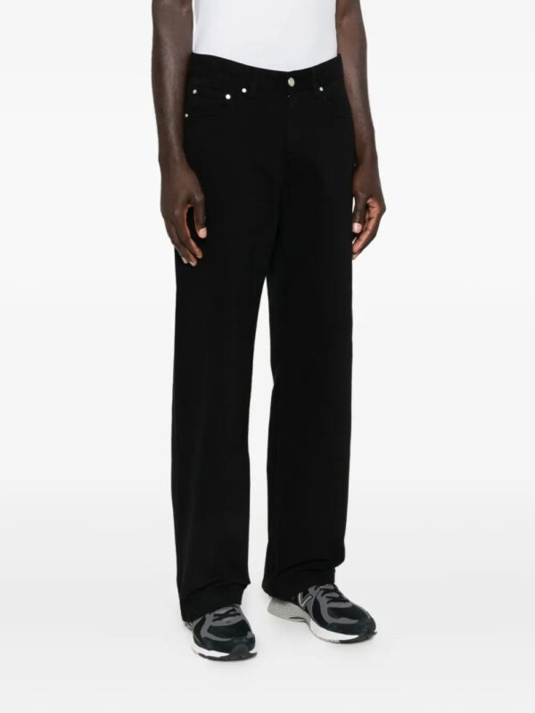 straight button-up jeans - Image 3