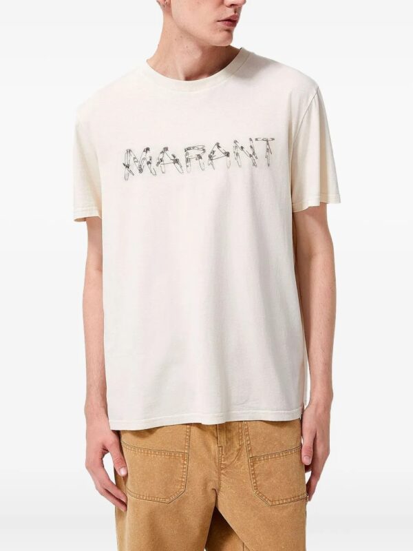 logo print T-shirt