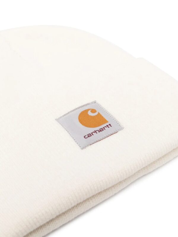 bonnet en maille à patch logo – Image 2