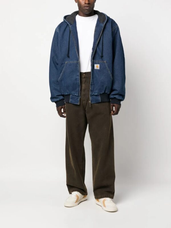 veste OG Active en jean à capuche – Image 2