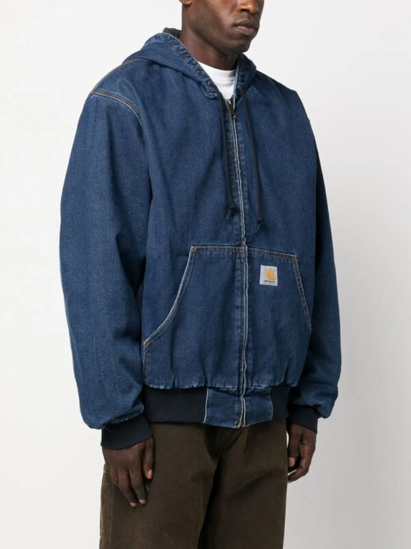 veste OG Active en jean à capuche – Image 3