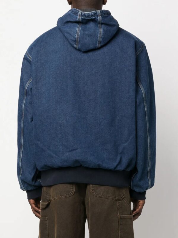 veste OG Active en jean à capuche – Image 4