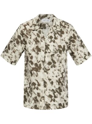 chemise à manches courtes à imprimé