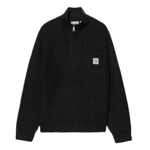 Detroit zip-neck sweater