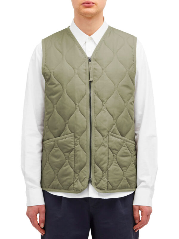 Veste sans manche à col V – Image 2