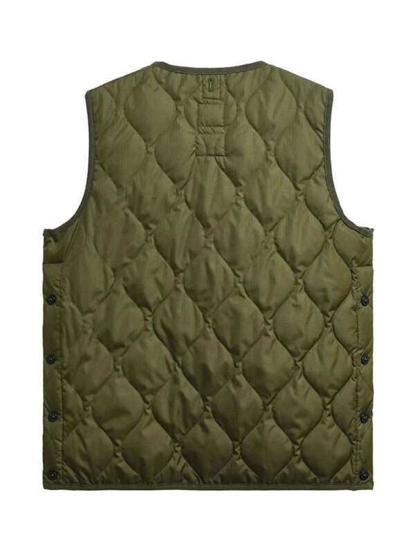 Veste sans manche à col V – Image 2