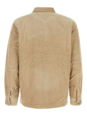 chemise en velours côtelé