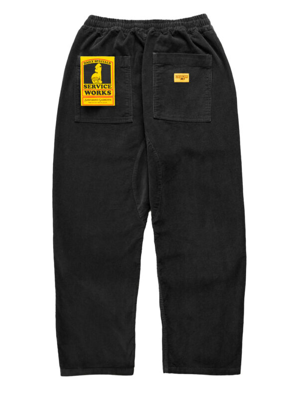 Pantalon de chef en velours côtelé – Image 2