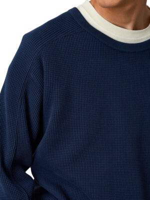 Crewneck waffle