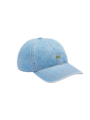 Casquette denim de coton