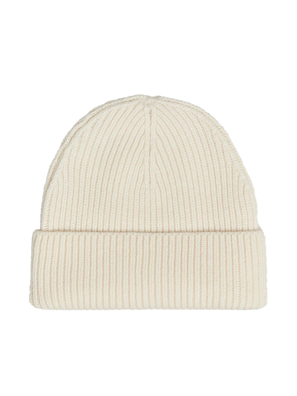 logo patch ribbed knit hat - Image 2