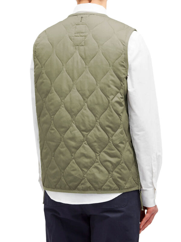 Veste sans manche à col V – Image 3